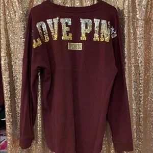 Sequin PINK Long Sleeve